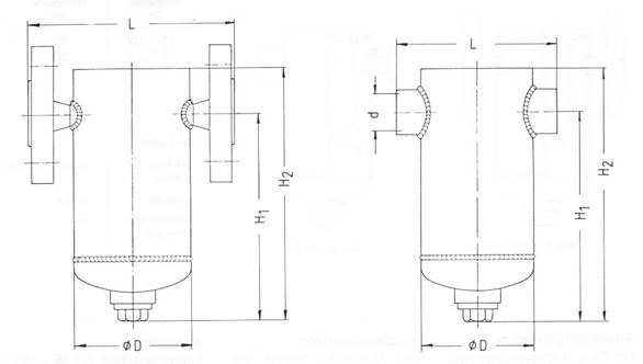 Öl- und Wasserabscheider, PN 30